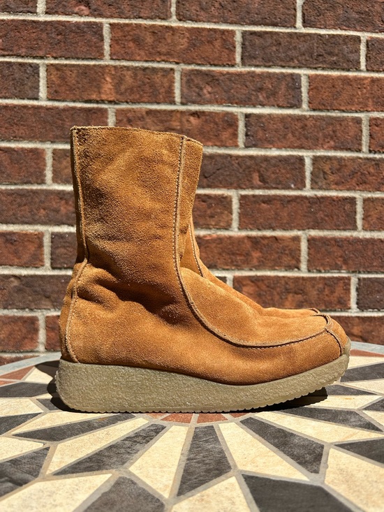 Togo Shoes - 2000s leather suede boots
